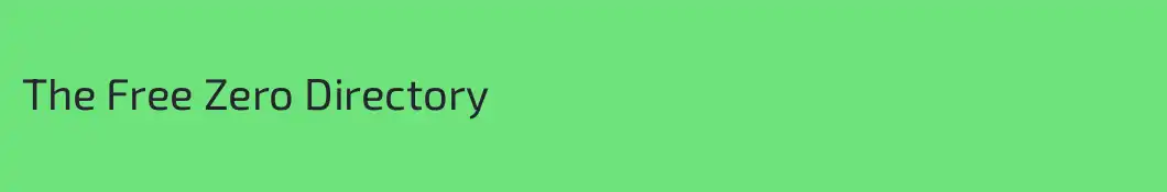 The Free Zero Directory